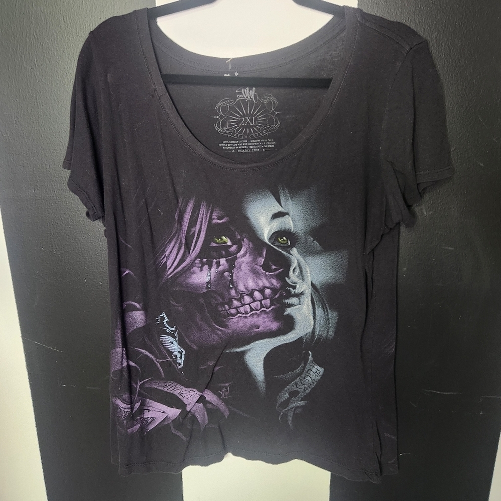 Gothic Lady Graphic Women's Top